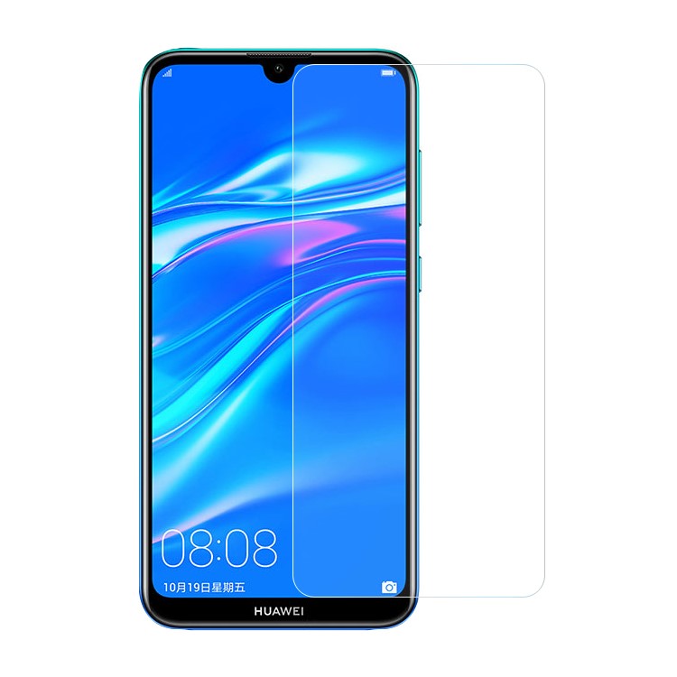 0.3mm Tempered Glass Screen Protector Arc Edge for Huawei Y7 Pro (2019) / Enjoy 9-1