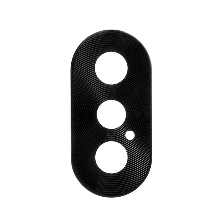 HAT PRINCE Metal Camera Lens Ring Protector for iPhone XS Max 6.5 inch - Black-1