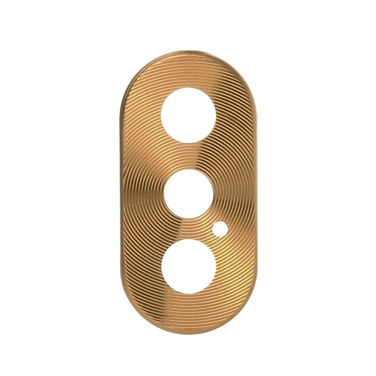 HAT PRINCE Metal Camera Lens Ring Protector for iPhone XS Max 6.5 inch - Gold-1
