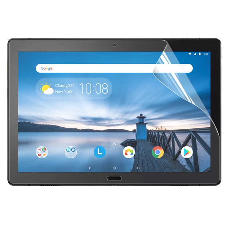 ENKAY Clear PET Screen Protective Guard Film for Lenovo Tab P10 10.1 inch-1