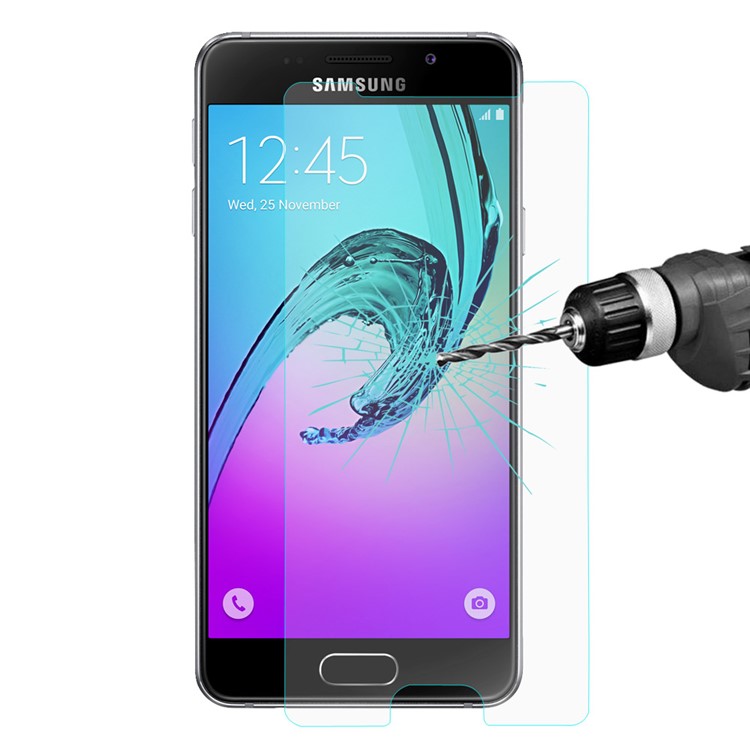 HAT PRINCE Tempered Glass Screen Film for Samsung Galaxy A5 SM-A510F (2016) 0.26mm 9H 2.5D Arc Edge-3
