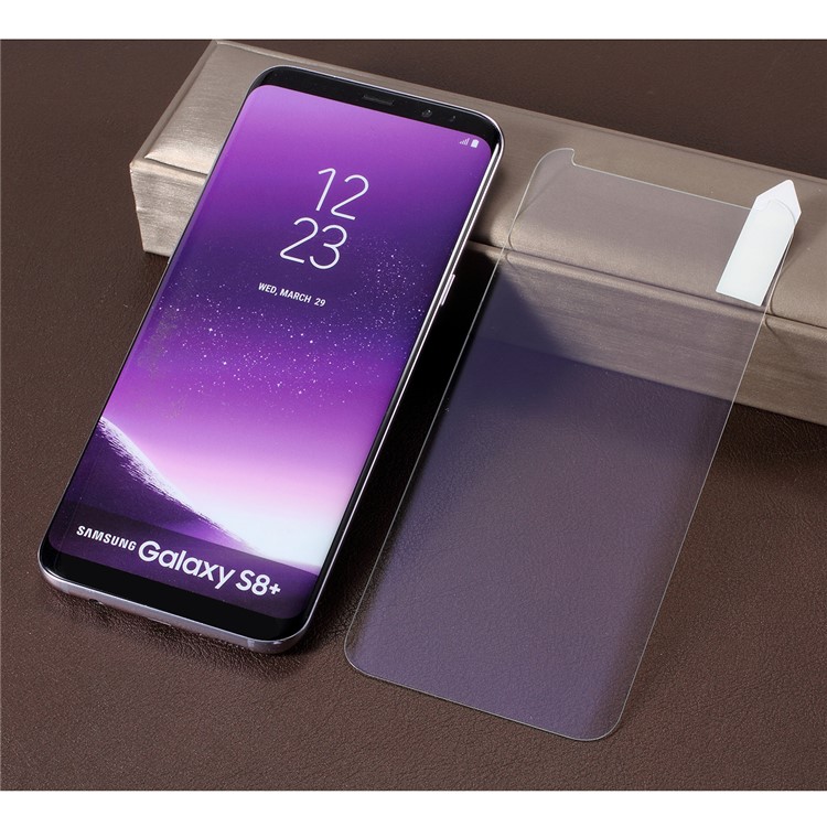 RURIHAI 3D [Purple Light] Full Glue UV Liquid Tempered Glass Screen Protector + UV Lamp for Samsung Galaxy S8 Plus-8