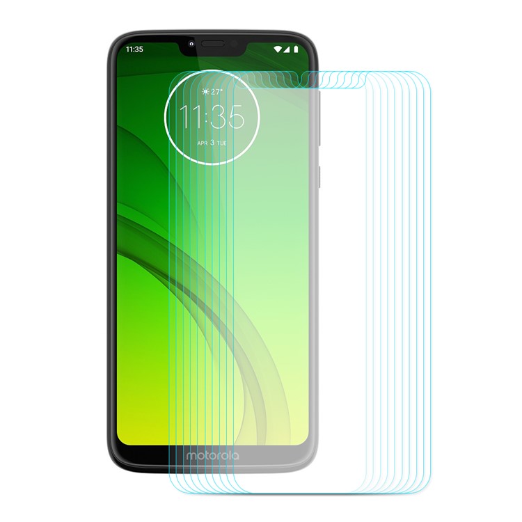 10PCS ENKAY 0.26mm 9H 2.5D Arc Edge Tempered Glass Screen Protectors for Motorola Moto G7 Power-1