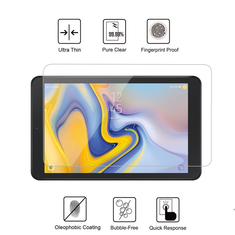 0.25mm 9H Full Size Tempered Glass Screen Protective Film for Samsung Galaxy Tab A 8.0 (2018) T387-2