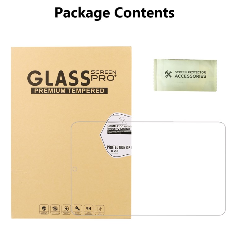 0.25mm 9H Full Size Tempered Glass Screen Protective Film for Samsung Galaxy Tab A 8.0 (2018) T387-6