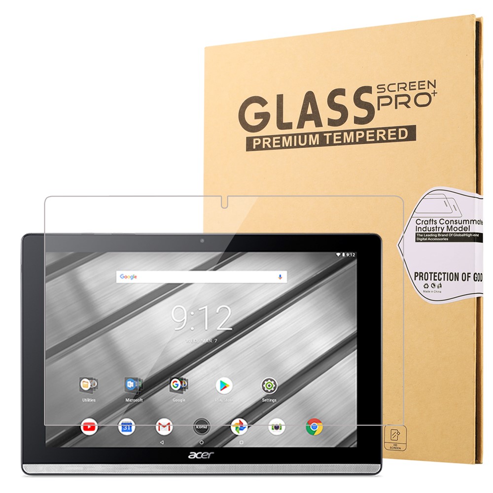 0.25mm Pure Clear Tempered Glass Screen Protector Film for Acer Iconia One 10 B3-A50-1