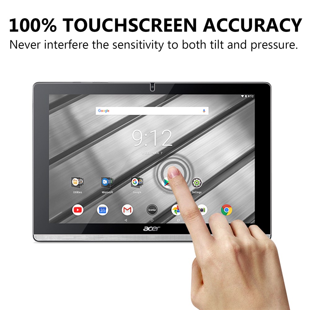 0.25mm Pure Clear Tempered Glass Screen Protector Film for Acer Iconia One 10 B3-A50-5