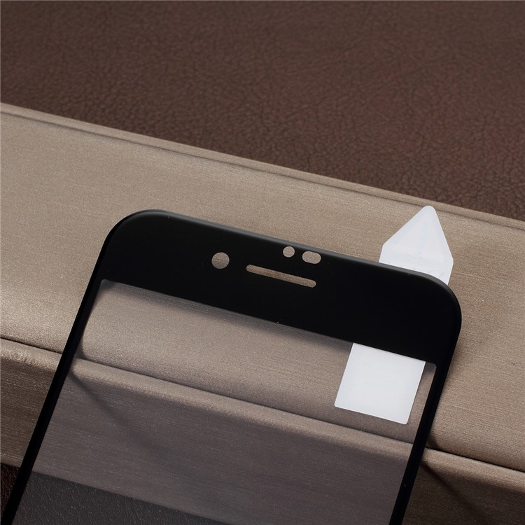 RURIHAI for iPhone 8 Plus/7 Plus 5.5 inch 4D 0.15mm Ultra Thin Full Size Tempered Glass Screen Protection Film - Black-4