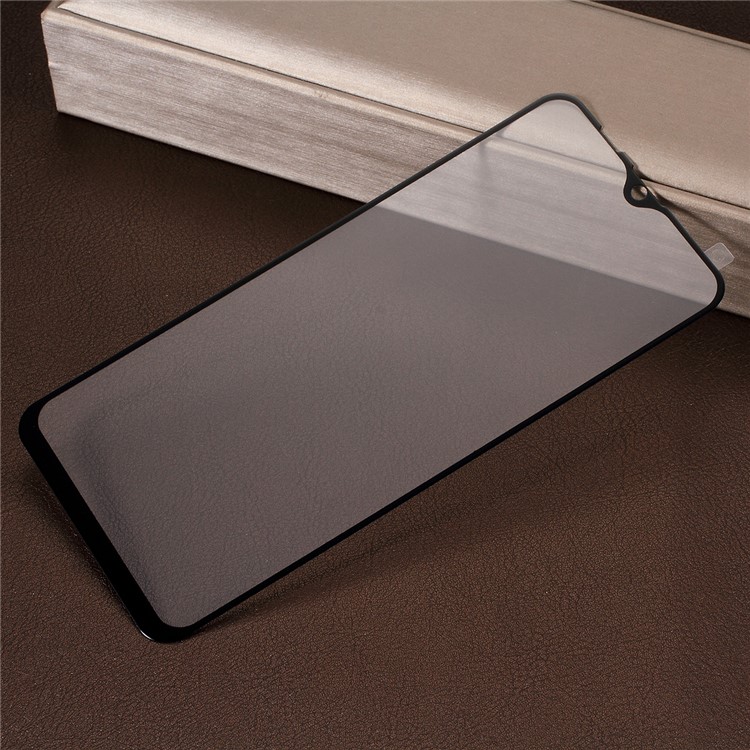 For Samsung Galaxy M20 Silk Printing Full Screen Coverage Tempered Glass Protector-4