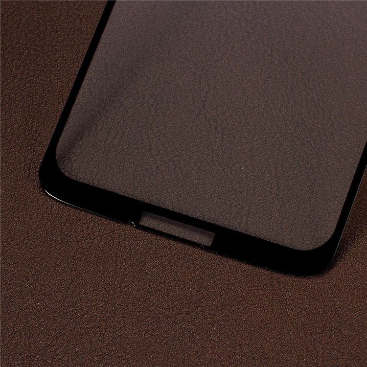 Silk Printing Full Size Tempered Glass Screen Protector Film (Full Glue) for Motorola Moto G7/Moto G7 Plus-3