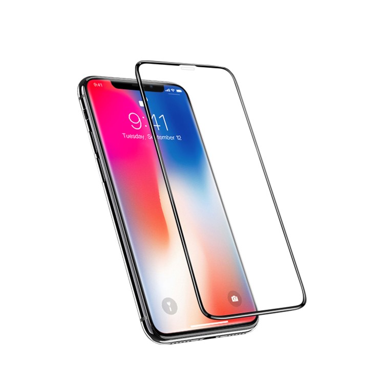 HOCO 3D Full Covering Soft PET Edges Tempered Glass Screen Protector Cover for iPhone X/XS 5.8 inch (G2)-6