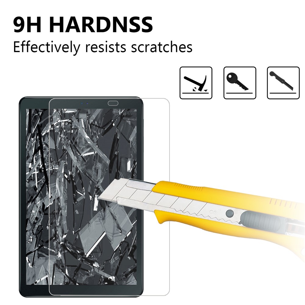 0.25mm Arc Edge 9H Full Screen Coverage Tempered Glass Protector for Samsung Galaxy Tab A 10.5 (2018) T590 T595-3