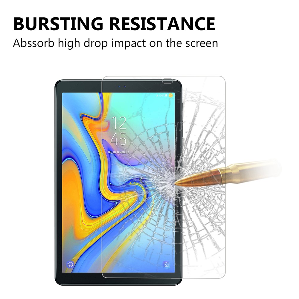 0.25mm Arc Edge 9H Full Screen Coverage Tempered Glass Protector for Samsung Galaxy Tab A 10.5 (2018) T590 T595-4