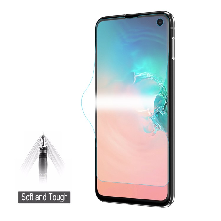 HAT PRINCE 3D Full Covering Front+Back Film Soft Screen Protector Guard for Samsung Galaxy S10e-2