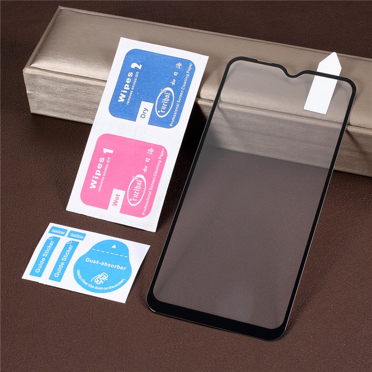 RURIHAI 0.26mm 2.5D Full Screen Silk Printing Tempered Glass Protector for Samsung Galaxy M10-5