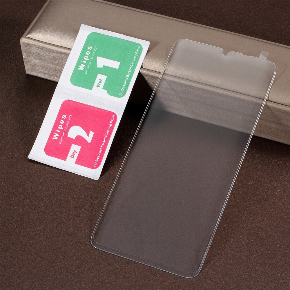 Full Covering Screen Silk Printing Tempered Glass Shield for Huawei P30 Pro - Transparent-5