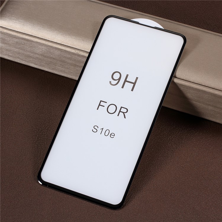 5D Full Screen Silk Printing Tempered Glass Shield for Samsung Galaxy S10e - Black-5
