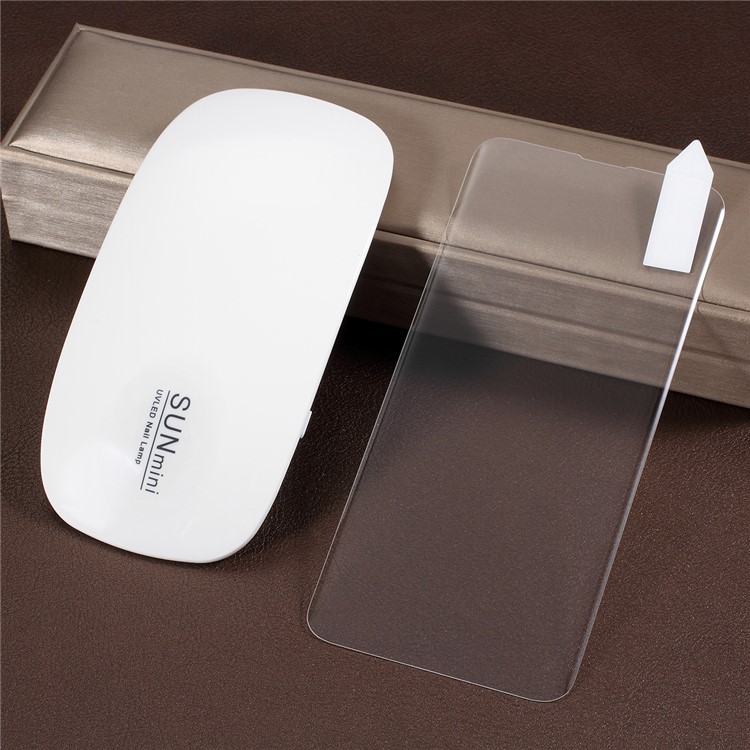 RURIHAI for Samsung Galaxy S10 3D Full Glue UV Liquid Tempered Glass Full Screen Guard Film + UV Lamp-1