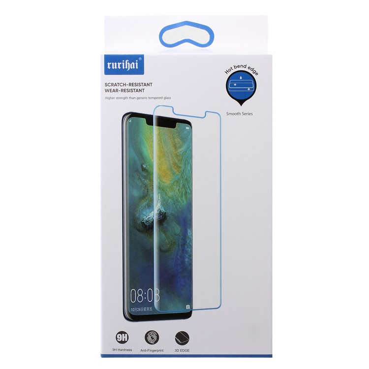 RURIHAI for Samsung Galaxy S10 3D Full Glue UV Liquid Tempered Glass Full Screen Guard Film + UV Lamp-10