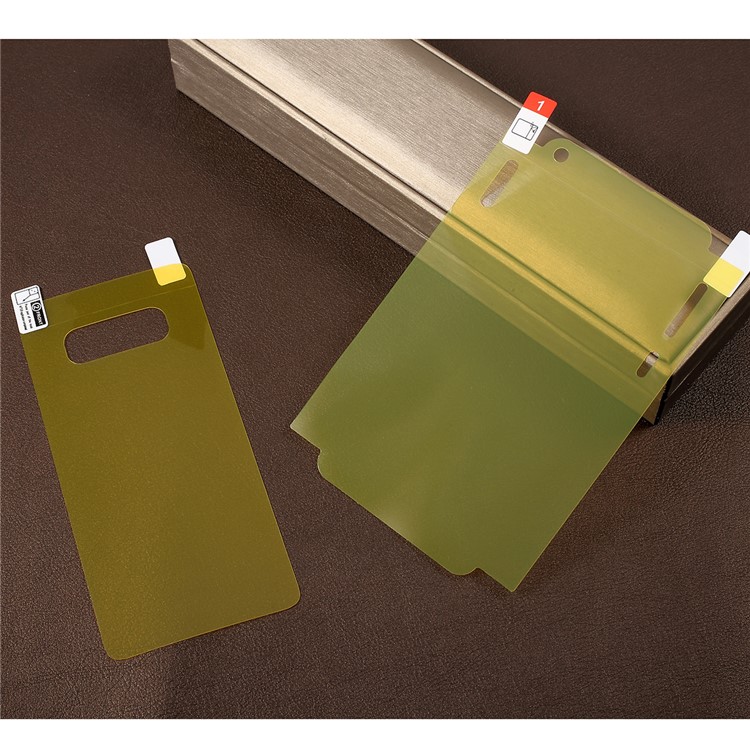 Soft PET Film Back + Front Full Size Screen Cover for Samsung Galaxy S10e-2
