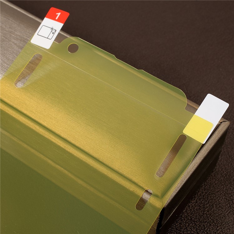 Soft PET Film Back + Front Full Size Screen Cover for Samsung Galaxy S10e-4