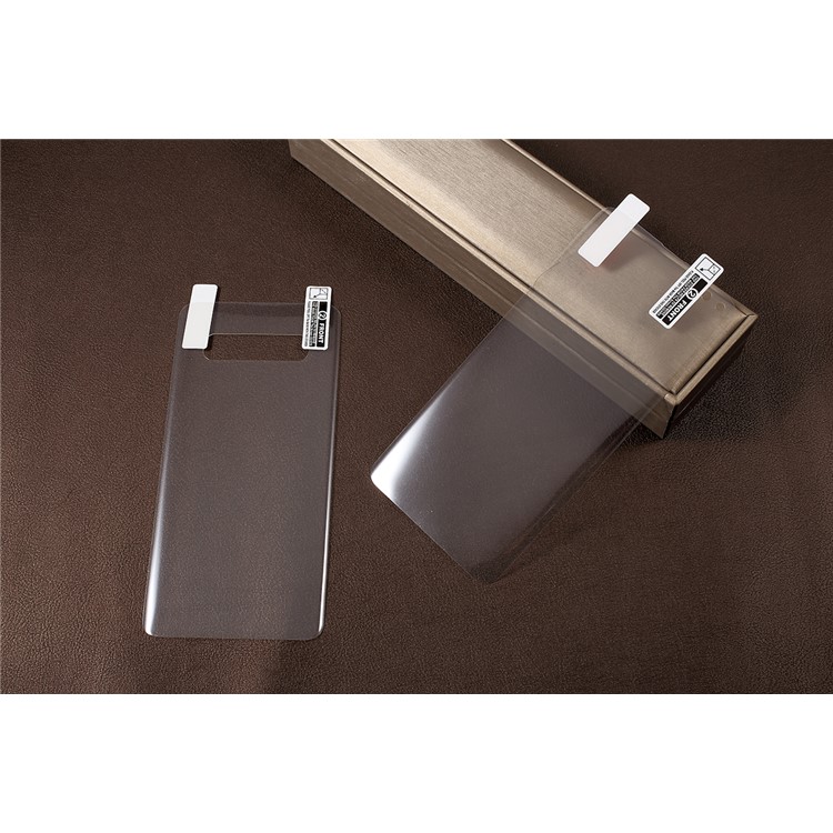 Film De Protection Avant Et Arrière En PET Souple Et Transparent Pour Samsung Galaxy S10 Plus-2