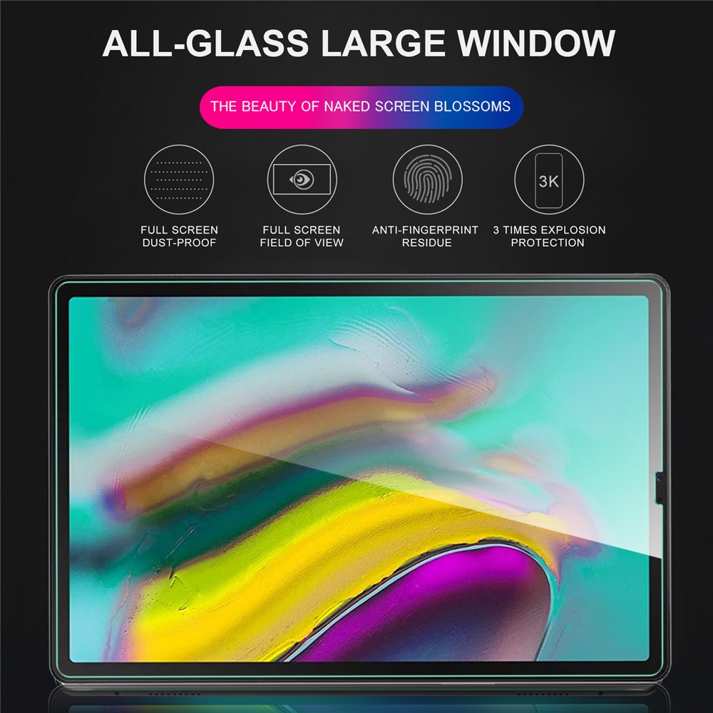 Tempered Glass Screen Protector Film for Samsung Galaxy Tab S5e SM-T720-3