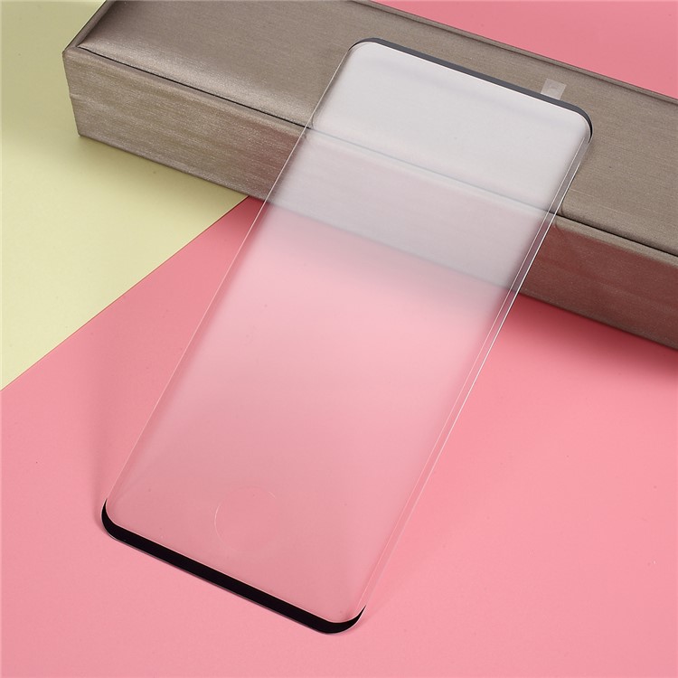 Para Samsung Galaxy S10 Além De Tamanho Completo De Seda Impressão De Vidro Temperado Tela De Cobertura De Filme (impressão Digital De Desbloqueio)-4