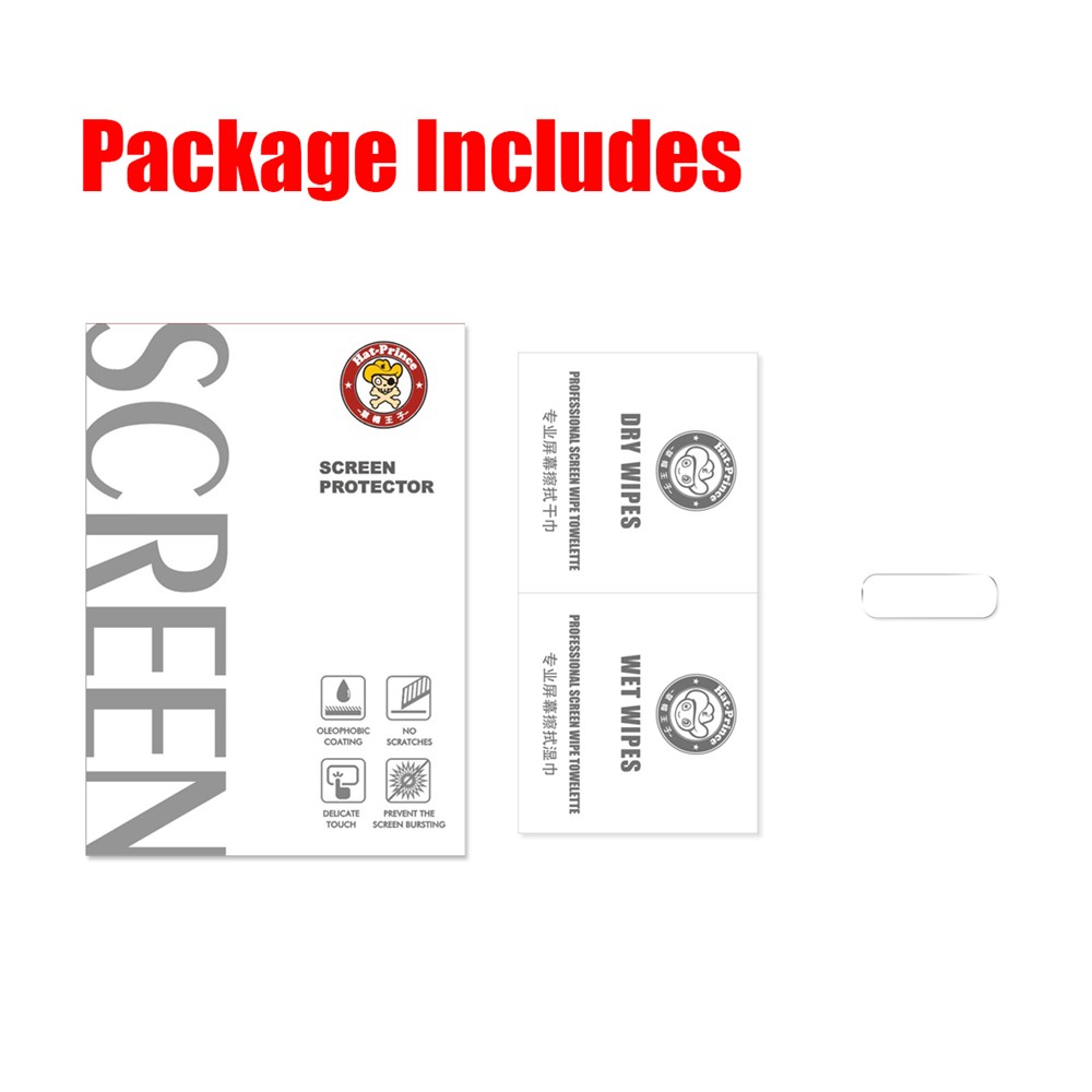 HAT PRINCE for Samsung Galaxy S10e 0.2mm 9H 2.15D Arc Edge Tempered Glass Camera Lens Film Cover-7