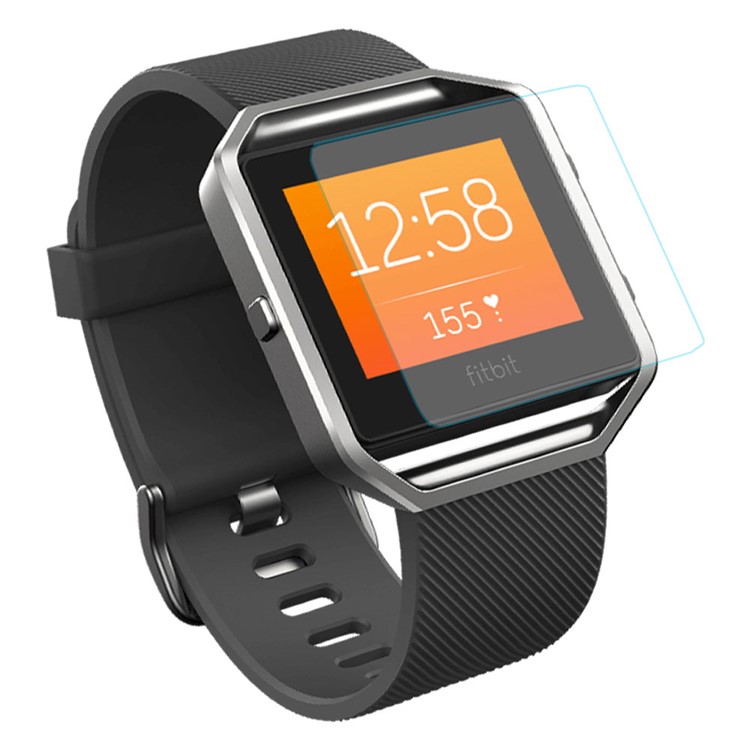 HD Tempered Glass Screen Protector for Fitbit Blaze (Straight Edge)-1