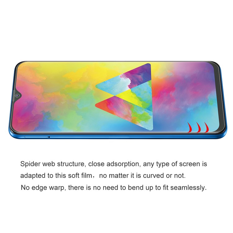 HAT PRINCE Full Coverage Soft Screen Protector Film for Samsung Galaxy M10-2