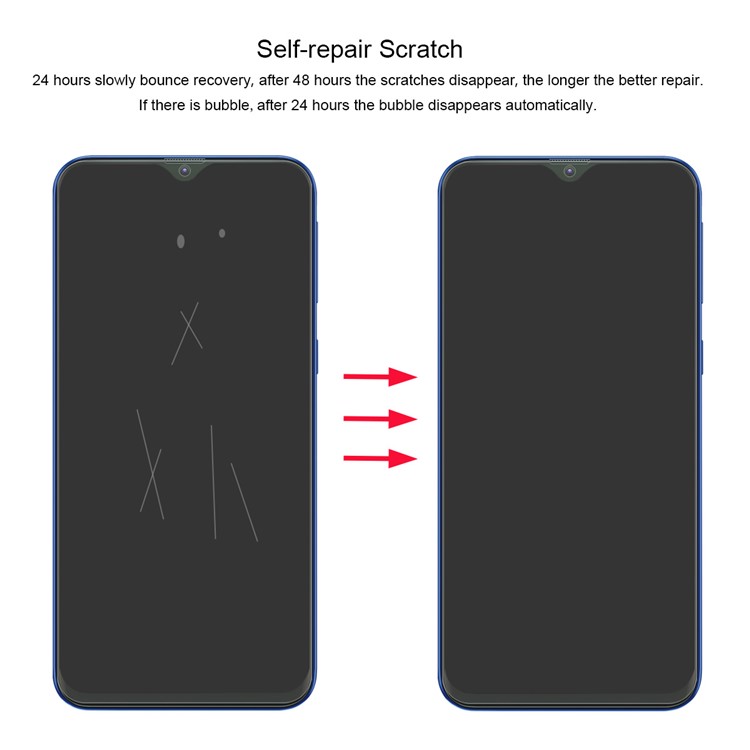 HAT PRINCE Full Coverage Soft Screen Protector Film for Samsung Galaxy M10-3