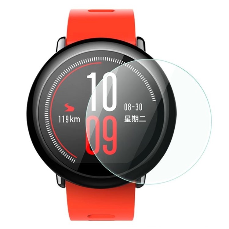 3Pcs/Set Watch Tempered Glass Screen Protector Guard for Huami Amazfit Watch-1