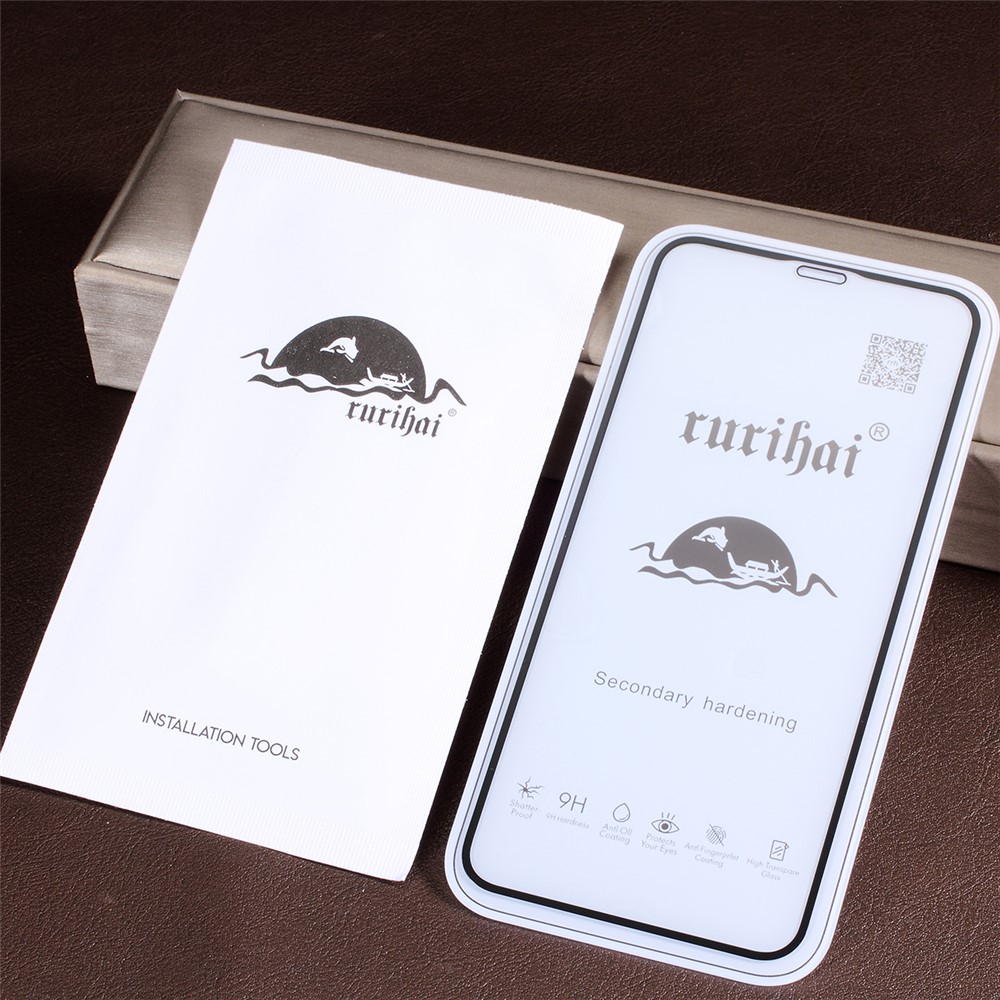 RURIHAI 0.26mm Matte Surface Tempered Glass Screen Film for iPhone Xs / X (5.8 inch)-8