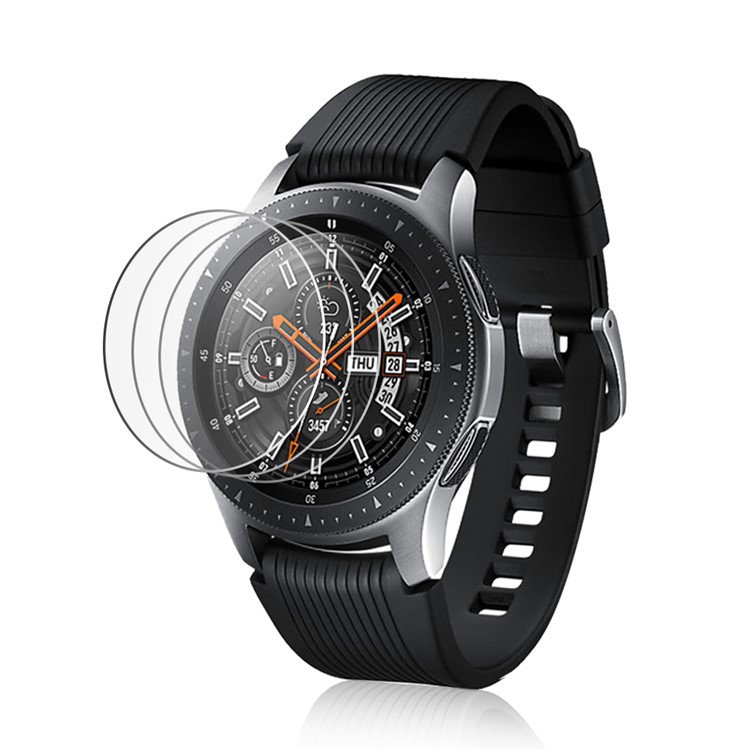 3Pcs/Set Explosion-proof Tempered Glass Screen Protector Guard for Samsung Galaxy Watch 46mm-3