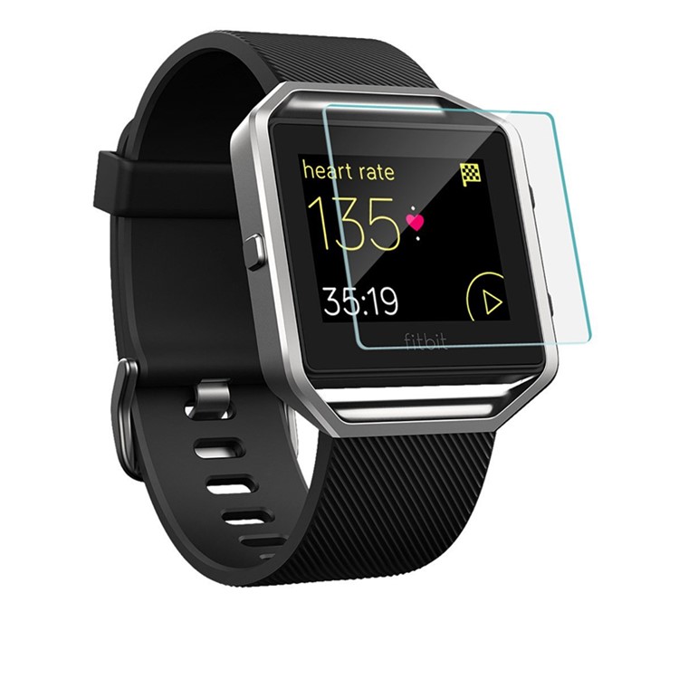 3Pcs/Pack Straight Edge Tempered Glass Screen Protector for Fitbit Blaze-1