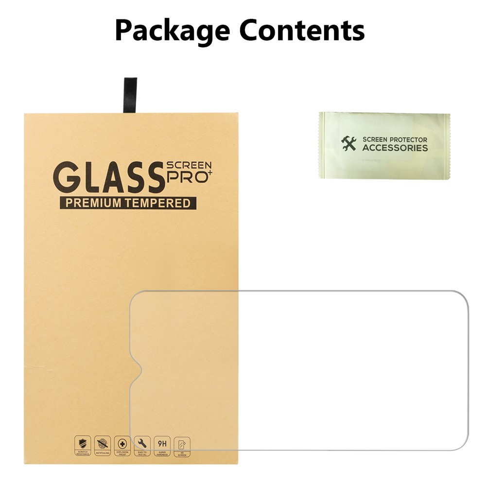 Protector De Pantalla De Cristal Templado Anti-huella Digital 0.25mm Para Samsung Galaxy A10-7