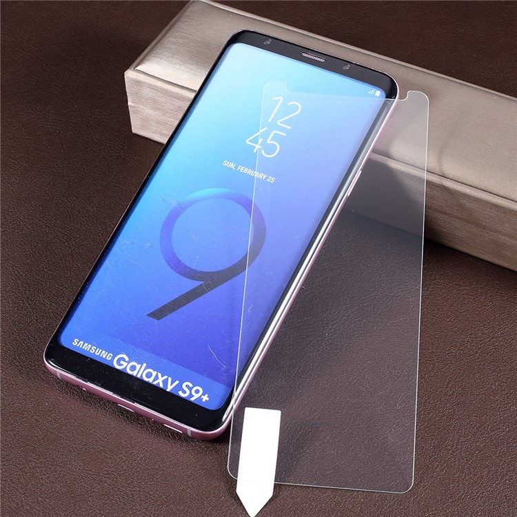 10Pcs/Set RURIHAI 0.26mm 2.5D Tempered Glass Screen Guard Film for Samsung Galaxy S9 Plus-6