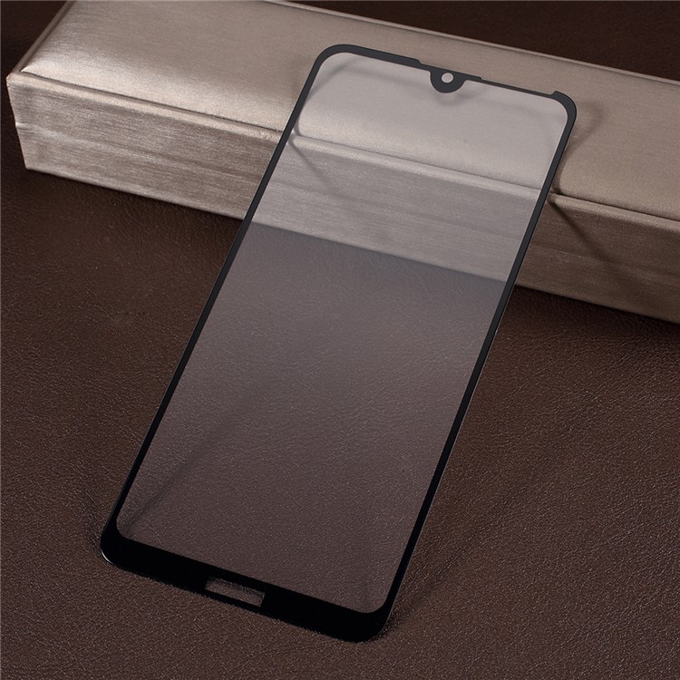 Silk Printing Tempered Glass Full Screen Coverage Protector for Huawei Y7 (2019)-1