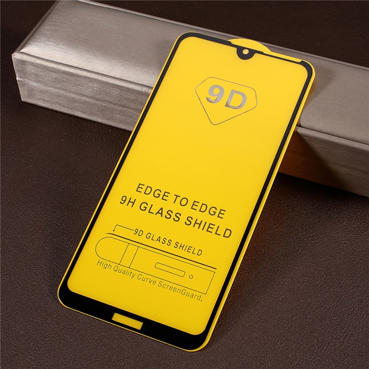 Silk Printing Tempered Glass Full Screen Coverage Protector for Huawei Y7 (2019)-5