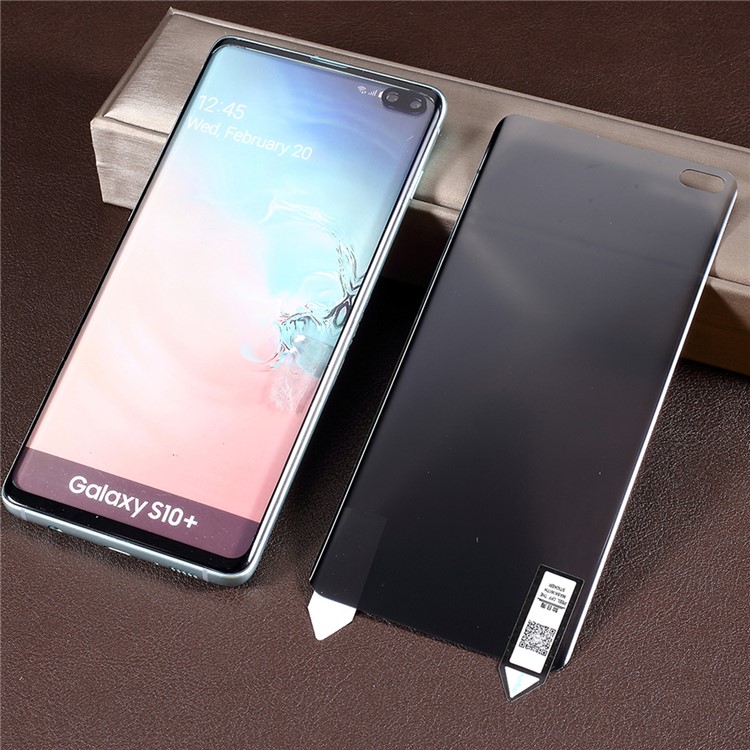 RURIHAI 3D PMMA 180 Градусов Анти-пип Полноэкранный Композитный Экран Для Samsung Galaxy S10 Плюс-6