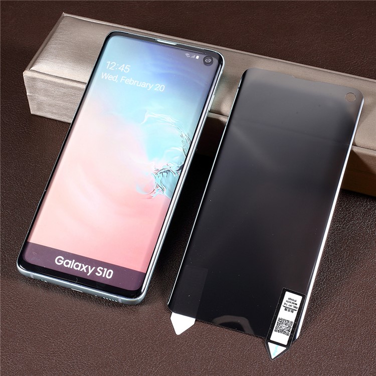 RURIHAI 3D PMMA 180 Degrés Anti-peep Protecteur D'écran Composite Pour Samsung Galaxy S10-5