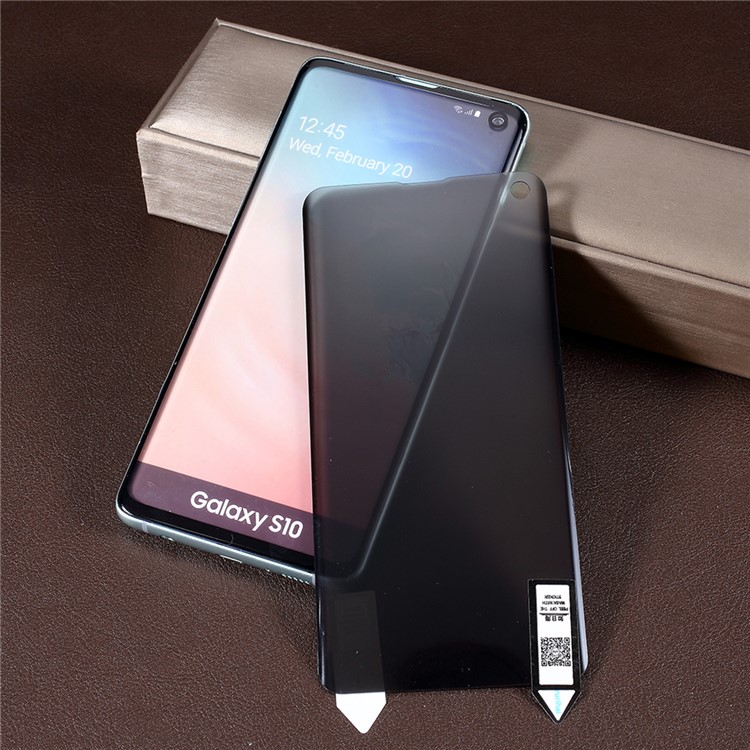 RURIHAI 3D PMMA 180 Degrés Anti-peep Protecteur D'écran Composite Pour Samsung Galaxy S10-6
