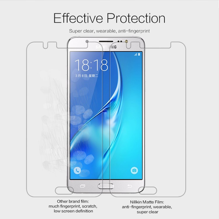 NILLKIN Matte Scratch-resistant LCD Screen Film for Samsung Galaxy J5 (2016)-3
