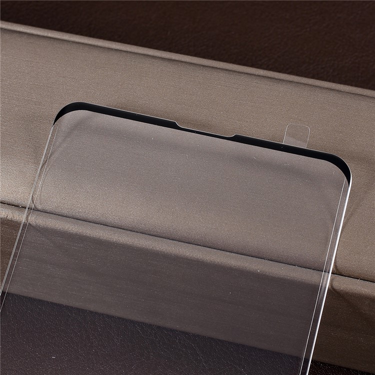 PDGD Curved Silk Printing Curved Tempered Glass Screen Film for Samsung Galaxy S10 (Ultrasonic Fingerprint Unlock) - Black-2