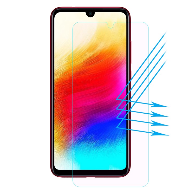 HAT PRINCE 0.26mm 2.5D 9H Anti-blue-ray Tempered Glass Screen Protector for Xiaomi Redmi Note 7 / Note 7 Pro (India)-1