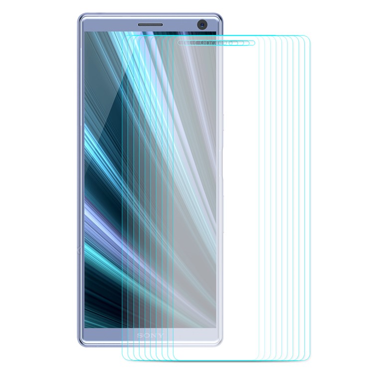 10Pcs/Set ENKAY for Sony Xperia 10 0.26mm 9H 2.5D Arc Edge Tempered Glass Screen Protection Film-2