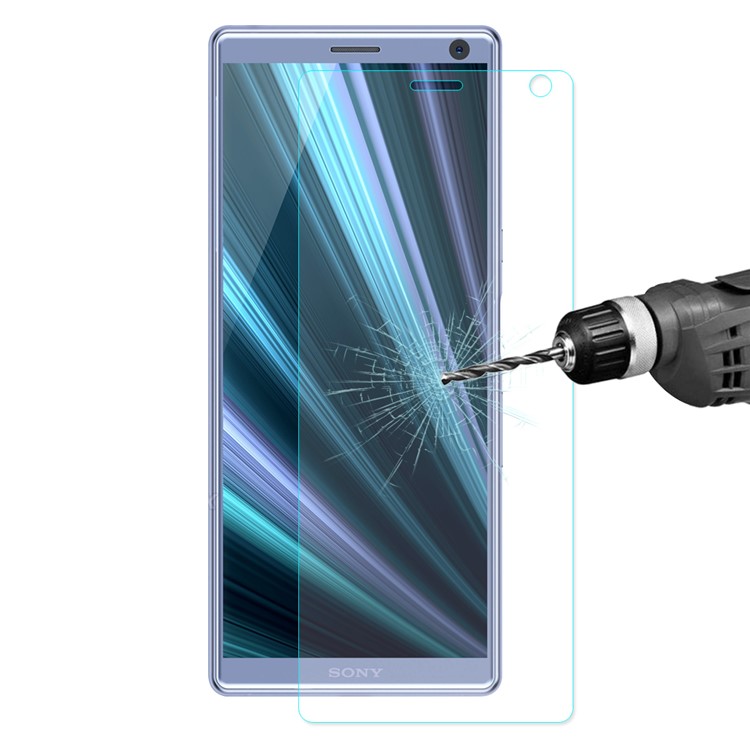 ENKAY 9H 0.26mm Tempered Glass Screen Protector for Sony Xperia 10 Plus 2.5D Arc Edge-1