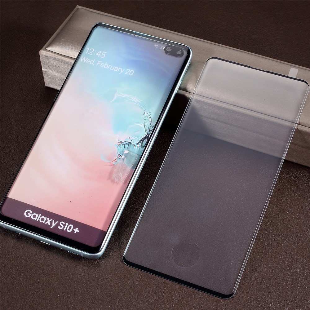 Full Size 3D Tempered Glass Screen Protector for Samsung Galaxy S10 Plus (Fingerprint Unlock)-5