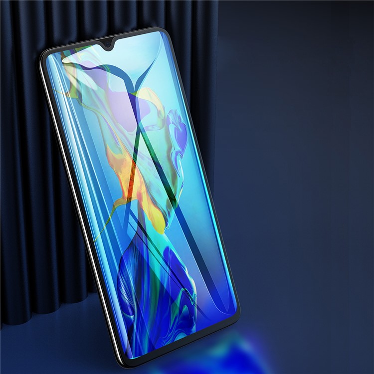 

BASEUS 0.3mm Full Size Curved Tempered Glass Screen Protector for Huawei P30 - Black, Huawei P30